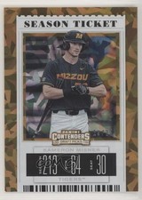 2019 Contenders Draft Picks Cracked Ice 19/23 Kameron Misner (Black Jersey) 0b2