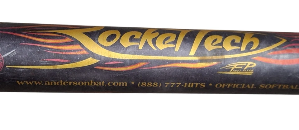 Bate de softbol Anderson Rocket Tech DF2K3 lanzamiento rápido 32” 25 oz arco eléctrico 98 mph BBS Foto 4 de 4