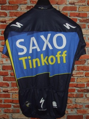 Saxo Bank Tinkoff Sportful Bike Cycling Shirt Jersey Cyclism Size