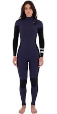 2026 Hurley Womens Plus 3/2mm Chest Zip Wetsuit - Vintage Iris