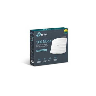 TP-Link EAP110 300Mbps Wireless N300 Ceiling Mount Access Point 1x1Gbps RJ45
