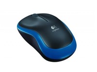 Logitech M185 Kabellose Maus Blau Ergonomisch PräZise 910-002239