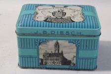 Boîte tôle lithographiée Inden Loeten Inval J.B.Diesch (75238)