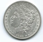 1885 P $1 Morgan Silver Dollar