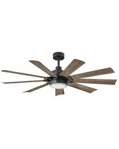 Matte Black 60"Ceiling Fan from the Turbine Collection - Picture 1 of 3