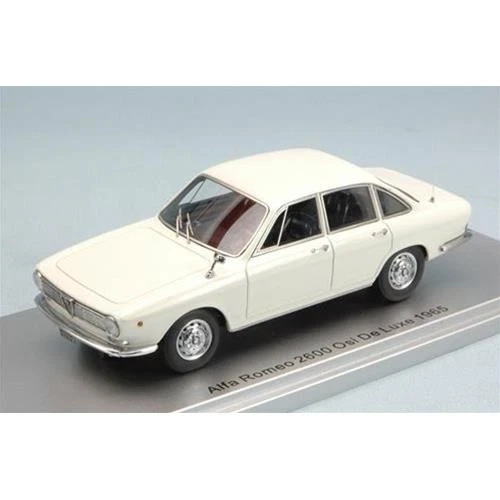1:43 Kess Model Alfa Romeo 2600 Osi De Luxe 1965 White Ed.Lim.Pcs 250 KS43000250 - Immagine 2 di 2