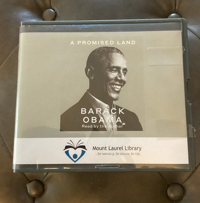 Barack Obama A Promise Land CD Set, Read by The Author, Library Sale Find