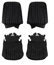 1968 Chevelle / El Camino Bucket Seat Covers Black 68As10u