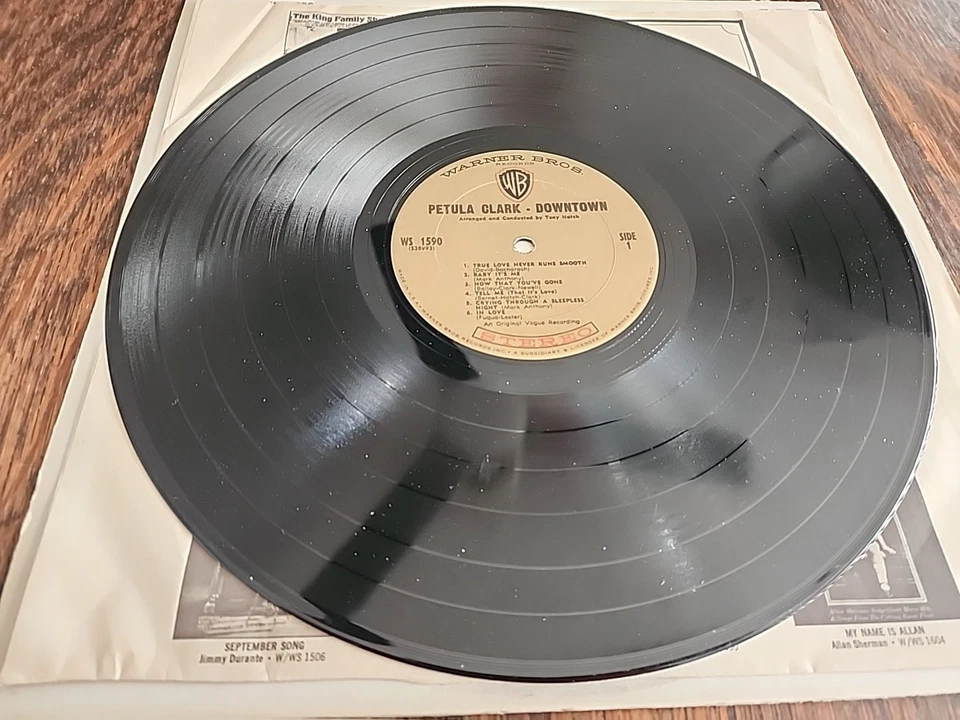 PETULA CLARK- Downtown - Vinyl LP 1965 WB 1590 Foto 4 de 4