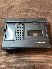 Marantz PMD420 Professional Portable Field Cassette Recorder  Case New Belts 