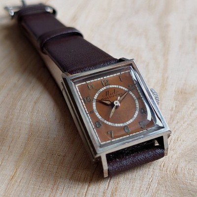 Mido Multifort | Rare  Clamshell  Waterproof Watch | 1940s