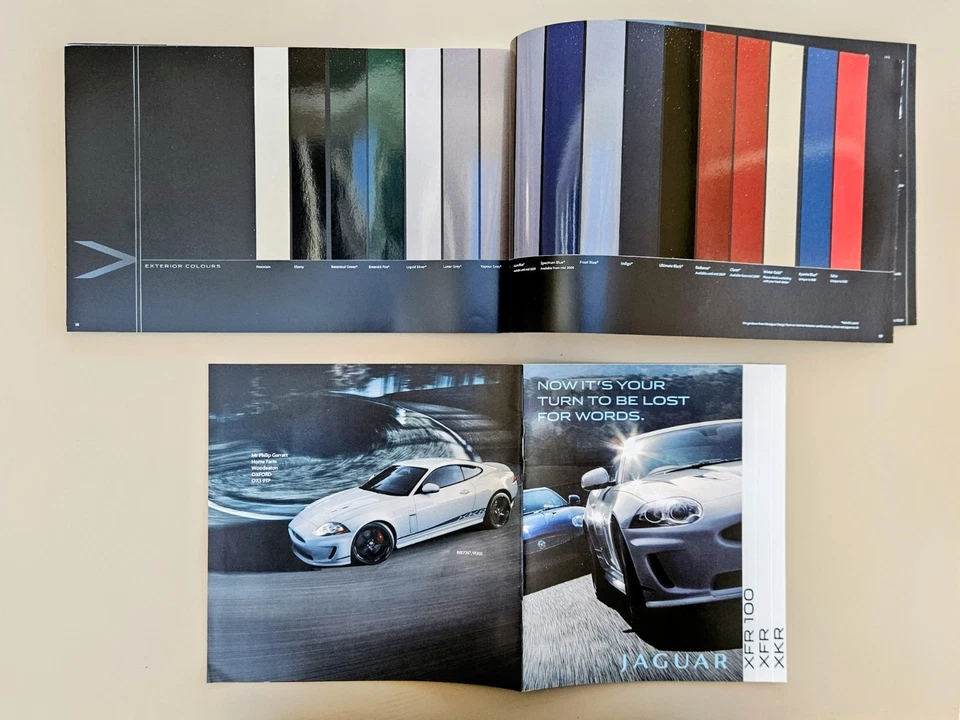 Jaguar XK Brochure 2009 & Jaguar range covers: XFR 100, XFR, XKR, XJ Supersport - Image 4 of 4