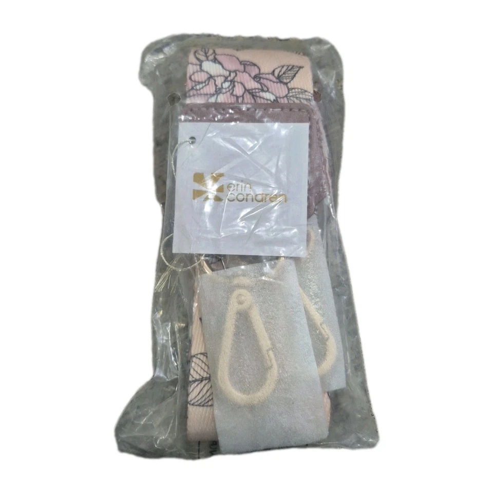 Cartera Erin Condren Transparente con Correas Intercambiables-Diseños Flora y En Flor Foto 4 de 4