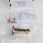 Kohler 78378-BV Components Single Robe Hook in Brushed Bronze, Open Box