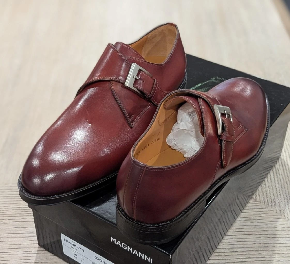 Magnanni Brown Dress Shoes for Men for sale | eBay display picture 2