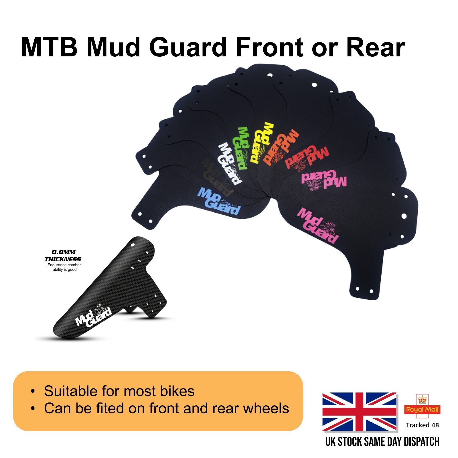 Parafango MudGuard per mountain bike