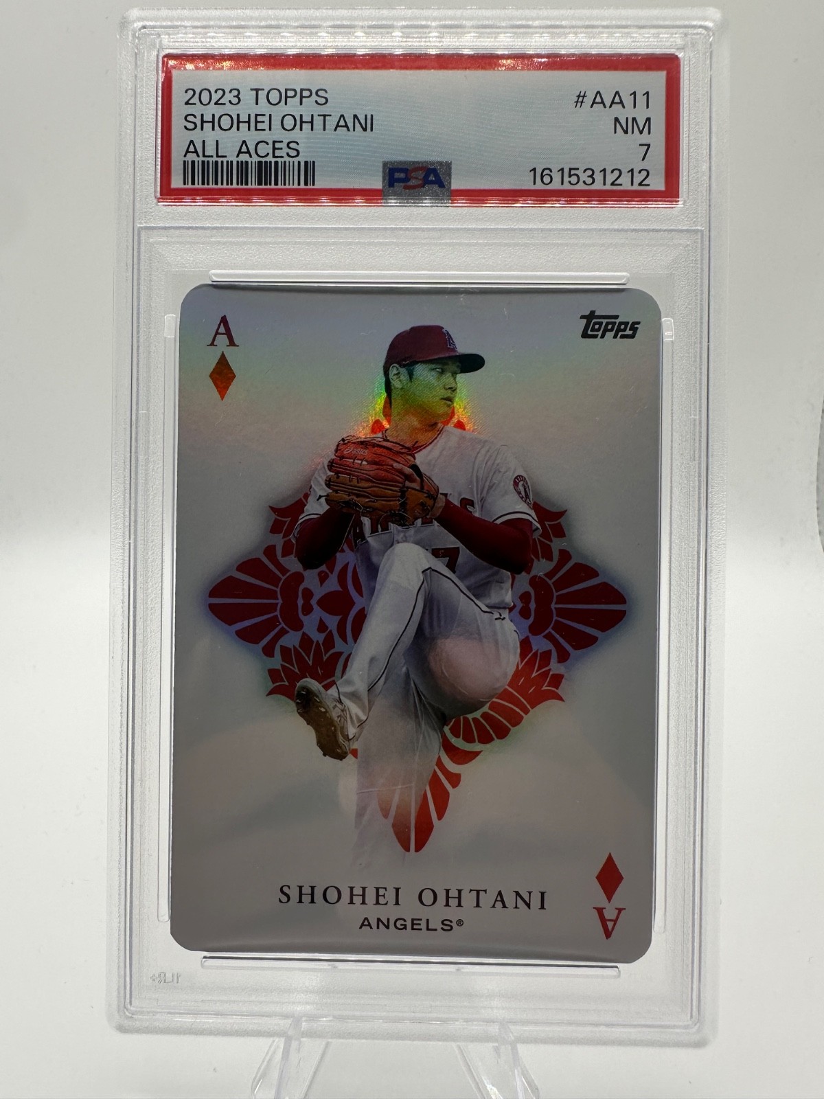 2023 Topps Series 1 - All Aces Shohei Ohtani #AA-11 PSA 7