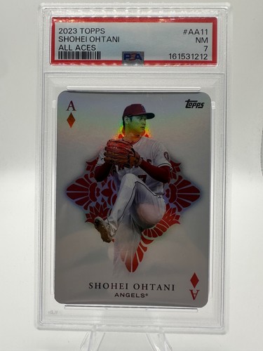 2023 Topps Series 1 - All Aces Shohei Ohtani #AA-11 PSA 7