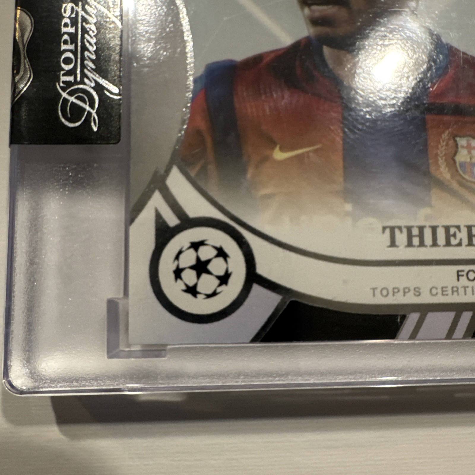 THIERRY HENRY 2024-25 TOPPS DYNASTY UCC AUTO /5 FC BARCELONA SEALED view 6