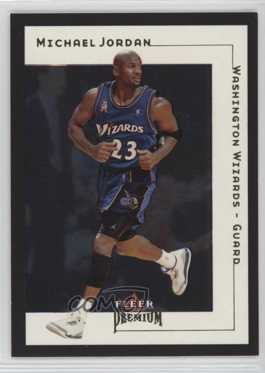 2001-02 Fleer Premium Michael Jordan #5 HOF d1m