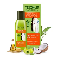 Trichup Ayurvedic Hair Fall Control Oil 200ML free shipping world wide