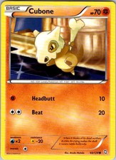 Cubone 60/124 Common Dragons Exalted Pokemon Moderately Played on eBay