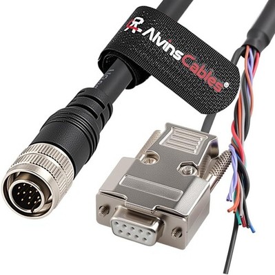 3m Hirose 12Pin D-Sub 9-Pin Power Cable for SR-2000/SR-1000 OP-87527/87528/87529