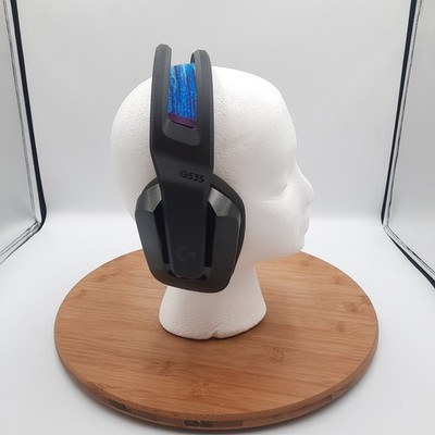 Logitech G535 LIGHTSPEED Wireless Gaming Headset Black Tested Working No Dongle