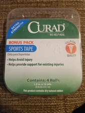 Cured Sports Tape 4 Rolls