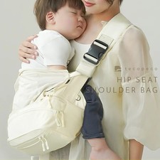 2Way Baby Hip Seat Carrier Waist Belt Shoulder Bag Infant Toddler Holder