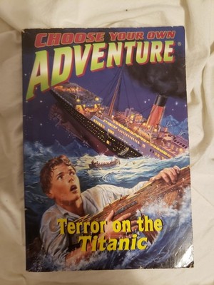 Choose Your Own Adventure #169: Terror on the Titanic  CYOA Jim Wallace 1997 G