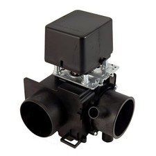 Depend-O-Drain, 33128622, Drain Valve, 3", NO, 90 Degree, 230V/50-60Hz, w/Splas