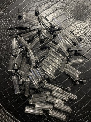 43 Proben Glasflaschen, leer 1 ml, Reise Urlaub DIY Duft