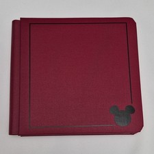 Creative Memories Disney Mickey Mouse Red Fabric Photo Album