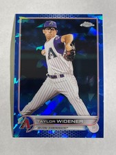 2022 Topps Chrome Sapphire - Taylor Widener #374 
