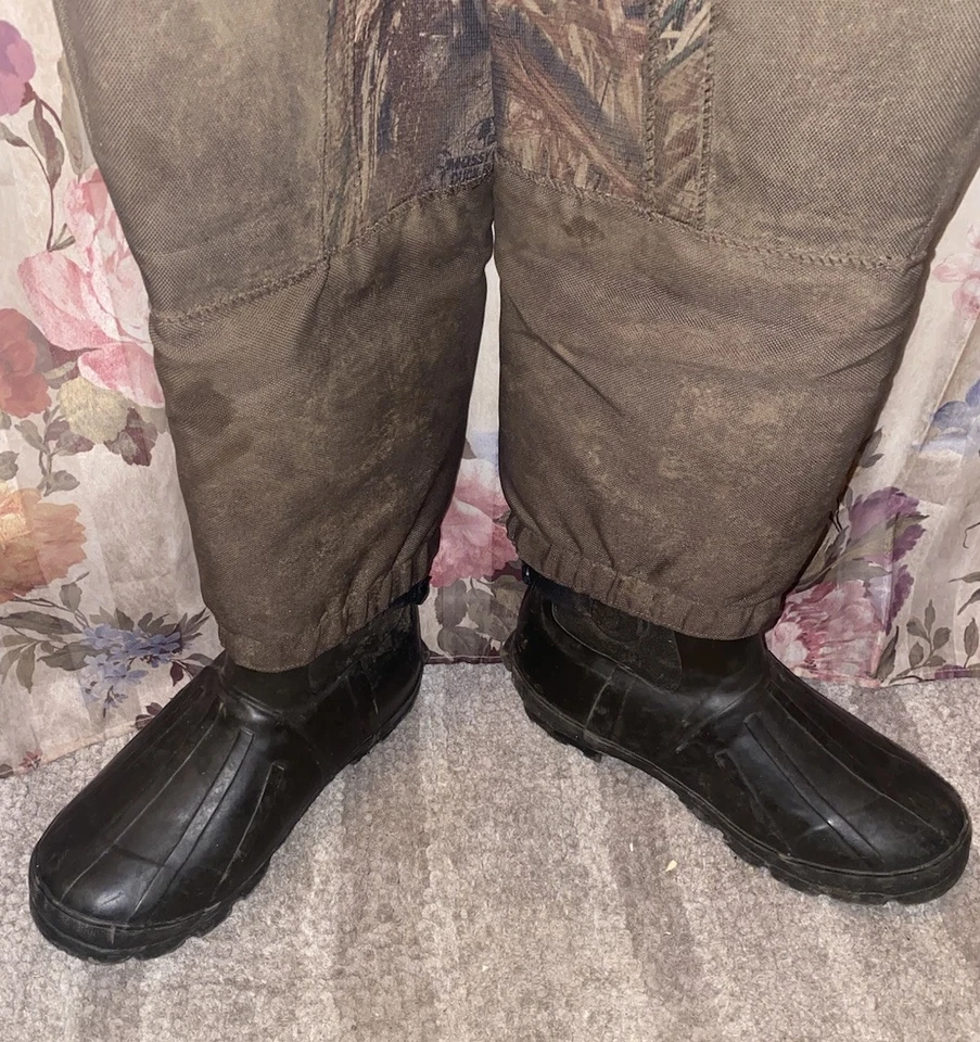 DRAKE Waterfowl Systems Eqwader MOSSY OAK Neoprene Duck Waders Camo Size 8 - Image 3 of 4