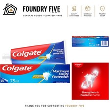 75ml Maximum Cavity Protection Toothpaste - Fluoride & Calcium Boost for Adults 26.53 per litre