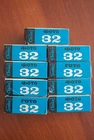 10 rolls 120 black and white film Svema Foto32 (FN32). Medium format roll film
