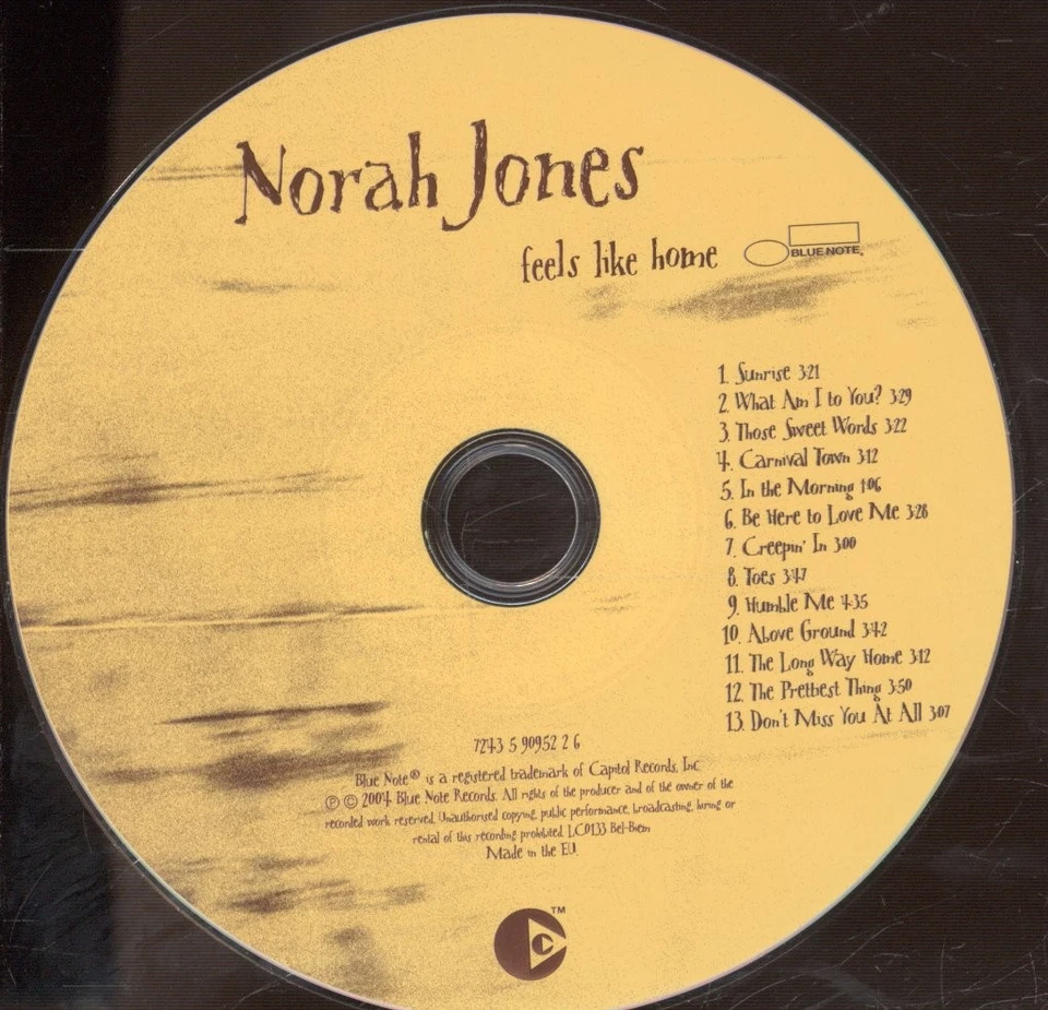 Norah Jones Feels Like Home CD Europa Blue Note 2004 724359095226 - Bild 3 von 3