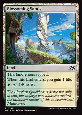 [MTG] Blossoming Sands (0252) (DFT) NM