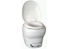Thetford 31084 Aqua Magic Bravura Plastic High Profile Built-In Toilet - White
