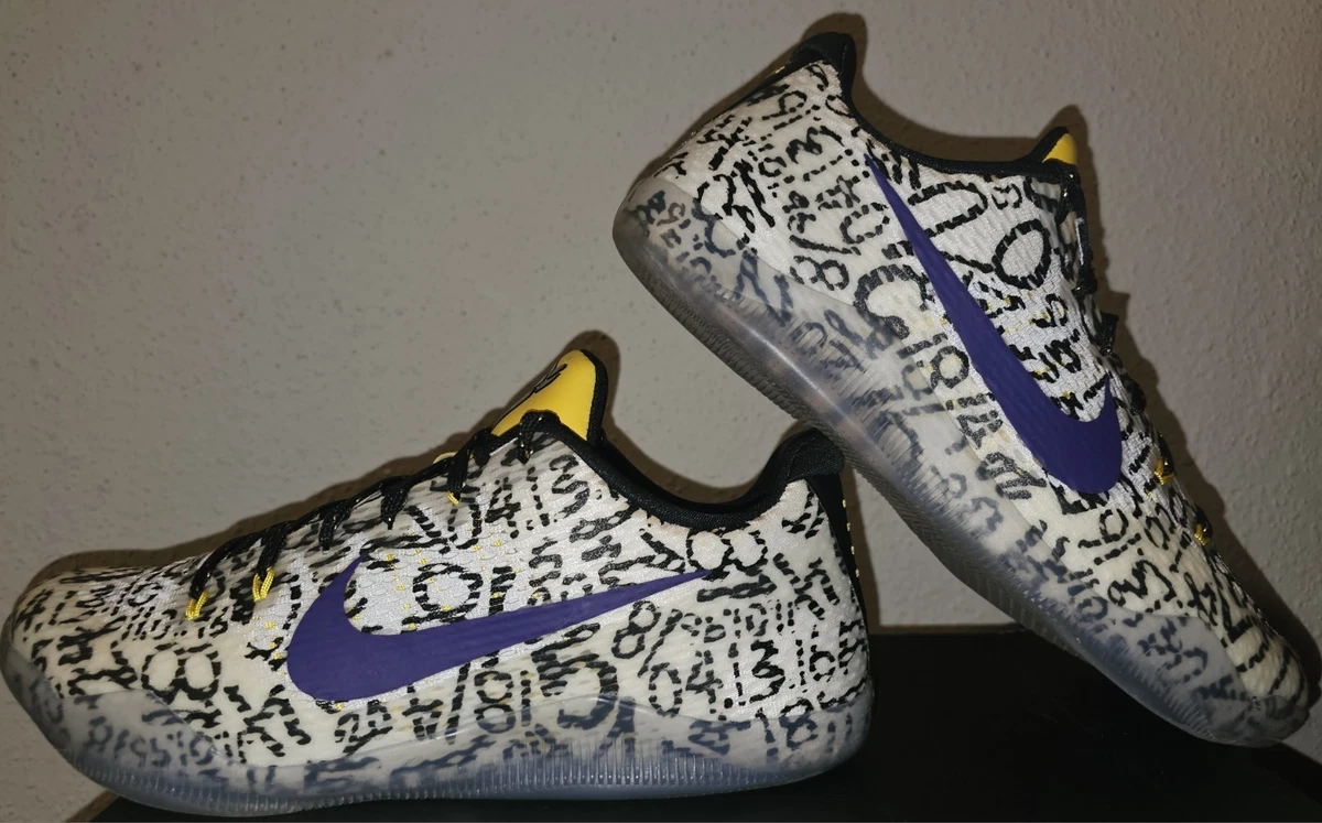 Kobe Bryant NIKEiDs size 11 used Nike Kobe 11 Draft Day | eBay main image 2