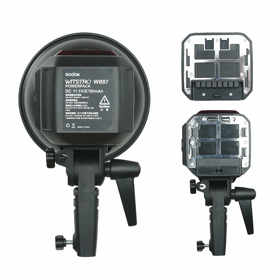 US Godox AD600BM 600Ws HSS 1/8000s Studio Flash Strobe Bowens Mount Portable - Image 4 of 4