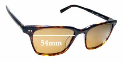 SFx Replacement Sunglass Lenses Fits John Varvatos V601 - 54mm Wide