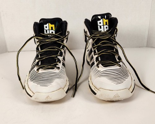 Adidas Dwight Howard 4 Basketball Shoes Men's 7.5 White Q33297 Athletic Sneakers - Picture 3 of 20