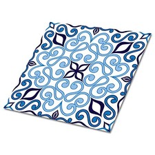 Wall Floor Peel and Stick Tiles Sticker Backsplash Decals Set Arabic Pattern