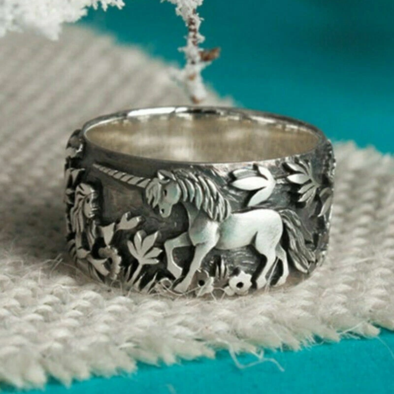 Elegant 925 Sterling Silver Fashion Jewelry Charms Unicorn Rabbit