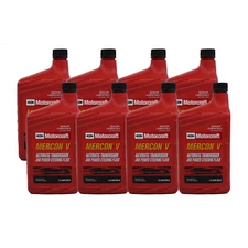 Motorcraft Mercon ATF Transmission Fluid XT5QMC 8 Quarts For Ford E-150 F150