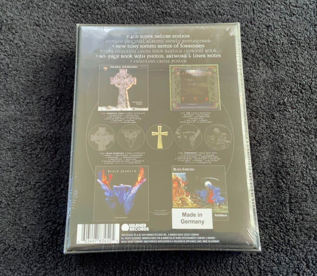 BLACK SABBATH ANNO DOMINI 4CD新品未開封 Amazon.com: ANNO DOMINI 1989-1995: CDs & Vinyl