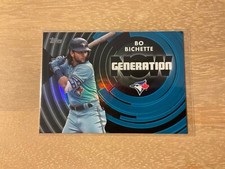 2022 Topps Series 1 Baseball Bo Bichette Generation Now Black Parallel 80/299 SP